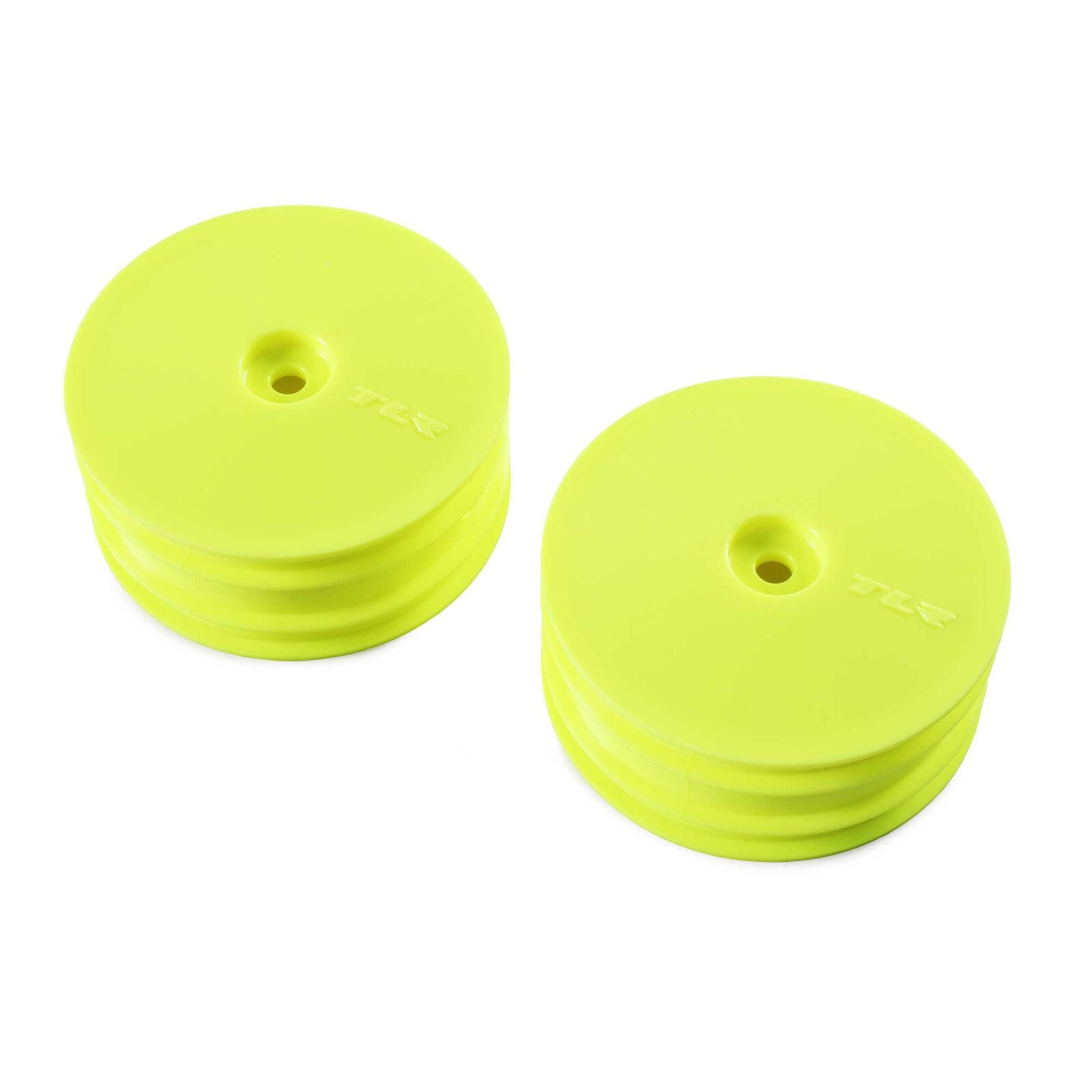 Team Losi Racing 22X-4 12mm Hex 4WD Front Buggy Wheels (2) (Yellow) - TLR43021 - [Sunshine-Coast] - Losi - [RC-Car] - [Scale-Model]