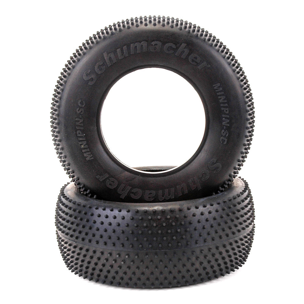 Schumacher Short Course Tyre - Mini Pin - Yellow (pr) - U6767 - [Sunshine-Coast] - Schumacher - [RC-Car] - [Scale-Model]