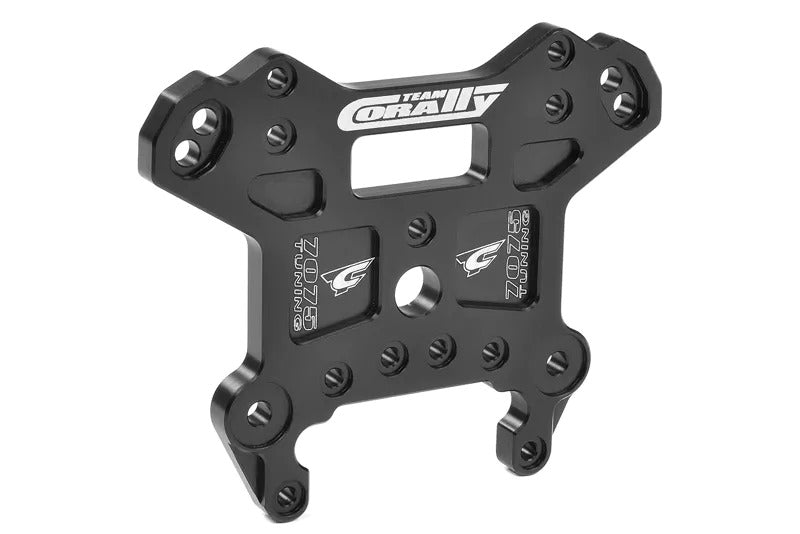 Team Corally - Shock Tower - Kagama - Front - Swiss Made 7075 T6 - 6mm - Hard
