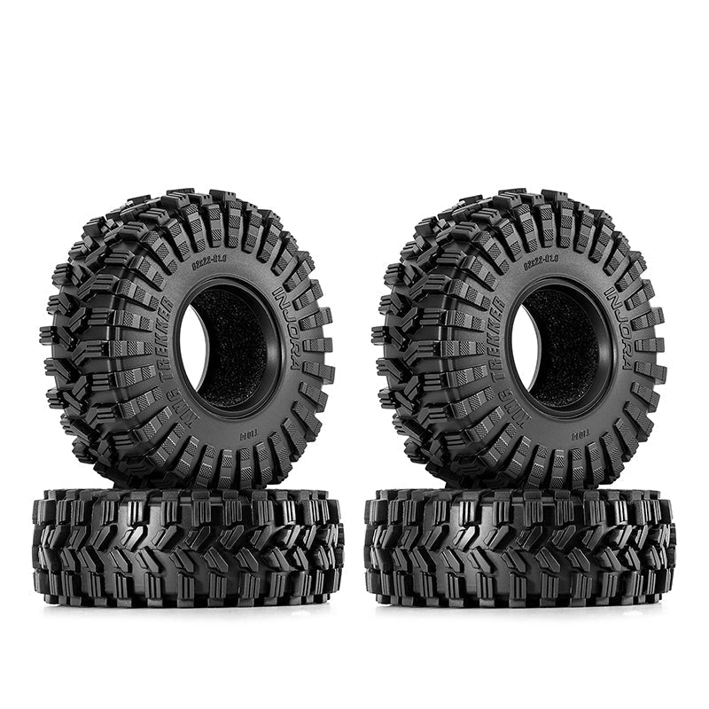 INJORA 1.0" 62*22mm King Trekker G2 Tires (T1014) (4)