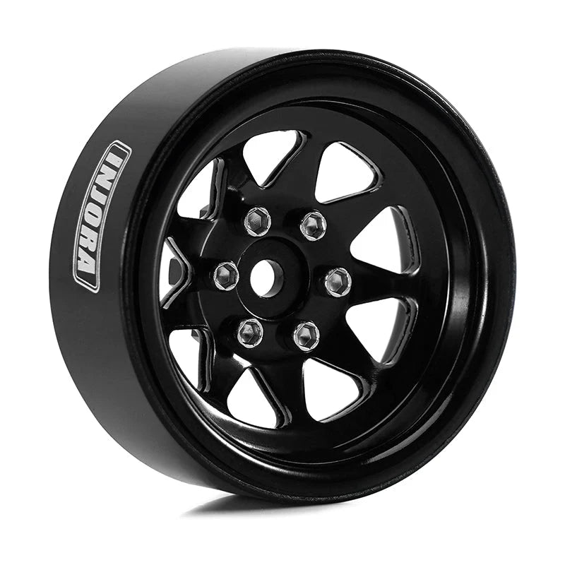 INJORA 1.3" Stamped Steel -4.05mm Offset Wheels for Micro Crawlers (W1312)