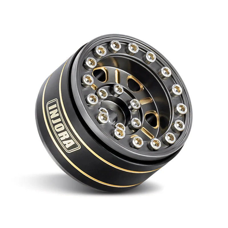 INJORA 1.0" 47g/pcs Brass -3.15mm Offset Wheels for Micro Crawlers (W1005)
