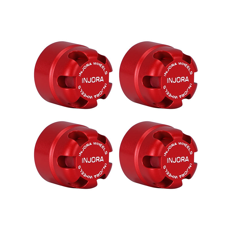 INJORA M2.5 Wheel Lock Nuts with Aluminum Cap for 1/18 TRX4M Ascent-18