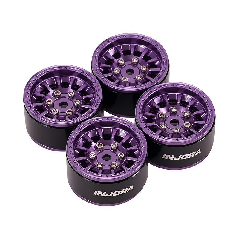 INJORA 1.0" Aluminum Wheels for Micro Crawlers (W1056)
