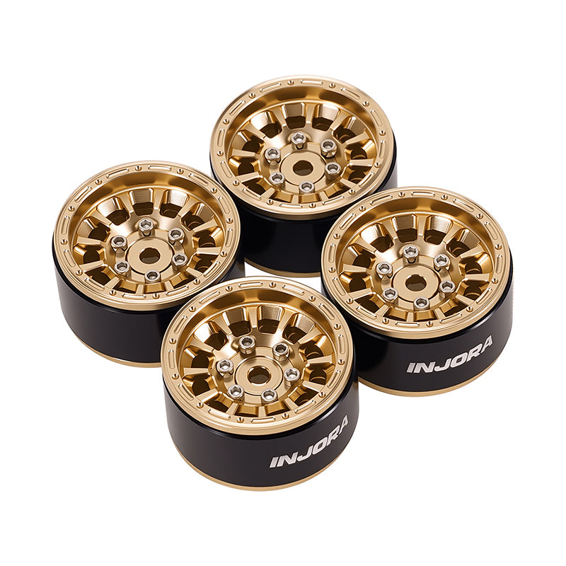 INJORA 1.0" Aluminum Wheels for Micro Crawlers (W1056)