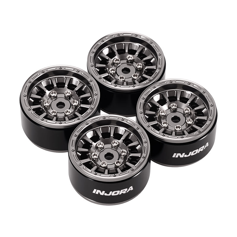 INJORA 1.0" Aluminum Wheels for Micro Crawlers (W1056)