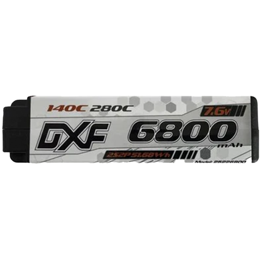 DXF Power Platinum 2S Shorty Race Packs 7.6V (Hv) 140C/240C 6800Mah