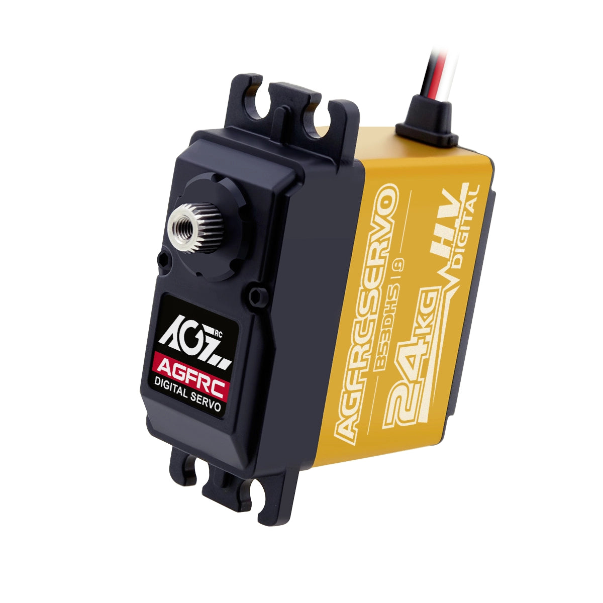 AGFRC Digital Wide Voltage Programmable High Torque MG Gear Servo(B53DHS)