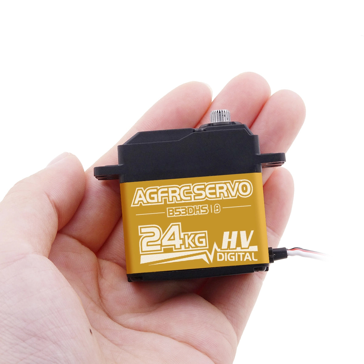 AGFRC Digital Wide Voltage Programmable High Torque MG Gear Servo(B53DHS)