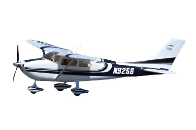 Cessna 182 1400mm with flaps AT-Blue PNP