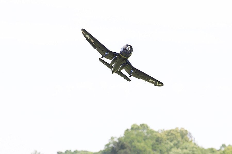 F4U 800mm Corsair Royal Blue (V2) PNP (WITHOUT REFLEX) - [Sunshine-Coast] - FMS - [RC-Car] - [Scale-Model]