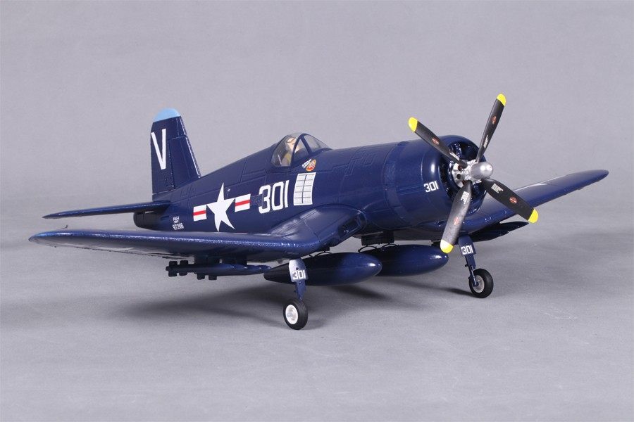 F4U 800mm Corsair Royal Blue (V2) PNP (WITHOUT REFLEX) - [Sunshine-Coast] - FMS - [RC-Car] - [Scale-Model]
