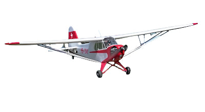 J3 Cub 1400mm PNP Swiss version w/floats