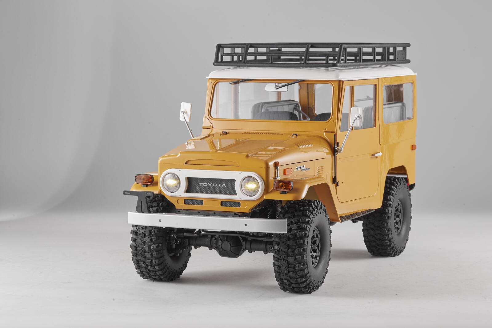 1:10 Toyota Land Cruiser FJ40 RS Yellow - [Sunshine-Coast] - Techtonic Hobbies - [RC-Car] - [Scale-Model]