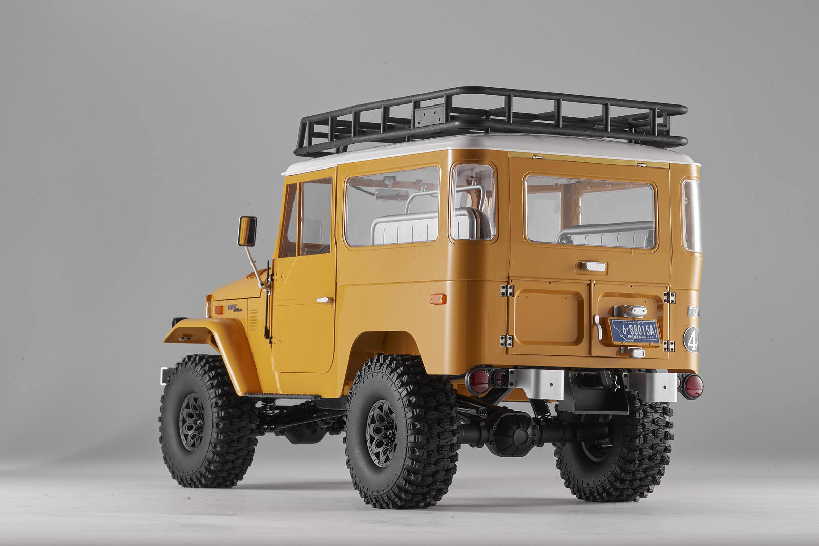 1:10 Toyota Land Cruiser FJ40 RS Yellow - [Sunshine-Coast] - Techtonic Hobbies - [RC-Car] - [Scale-Model]