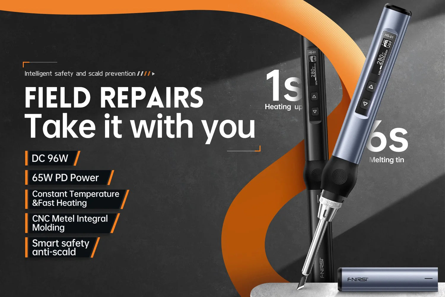 Techtonic Hobbies HS-01 Intelligent Soldering Iron
