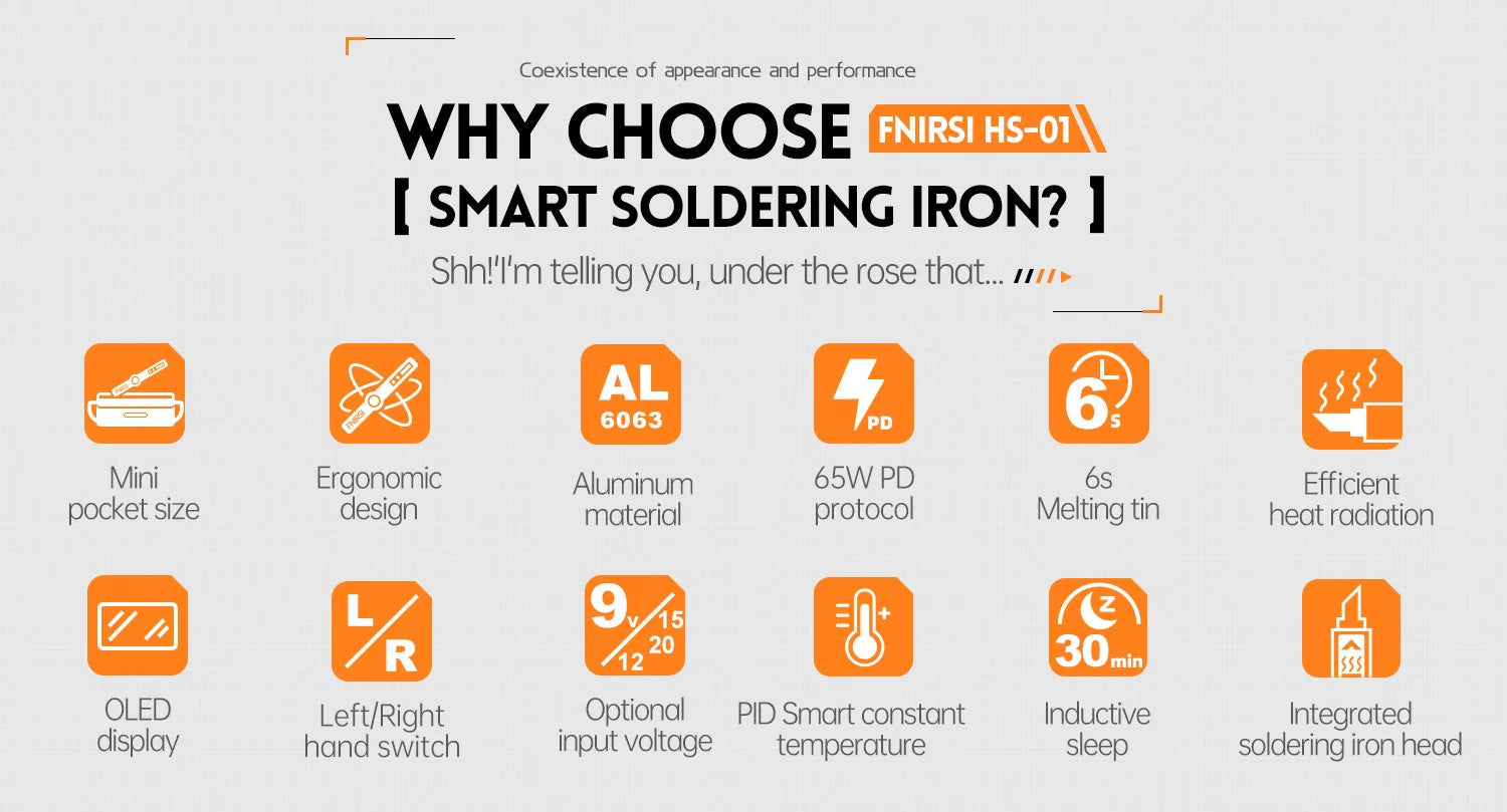 Techtonic Hobbies HS-01 Intelligent Soldering Iron