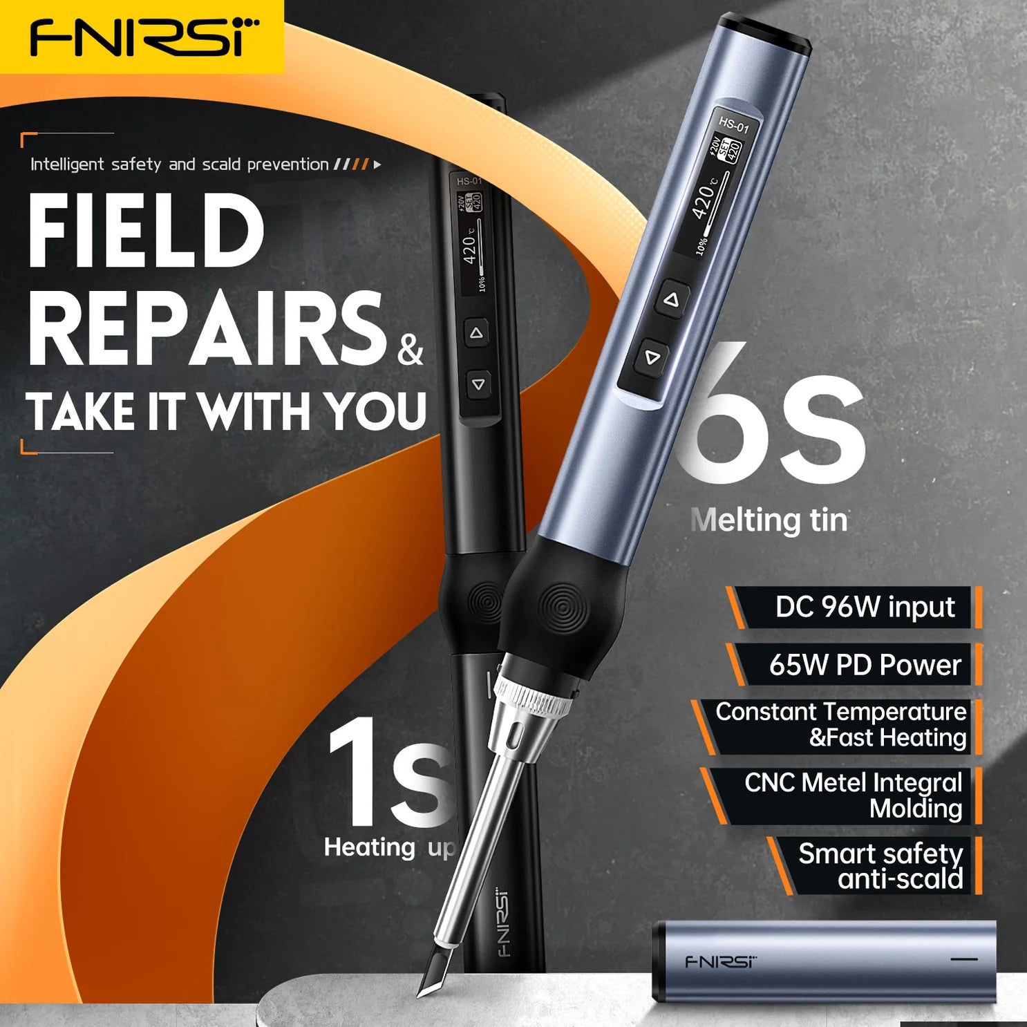 Techtonic Hobbies HS-01 Intelligent Soldering Iron