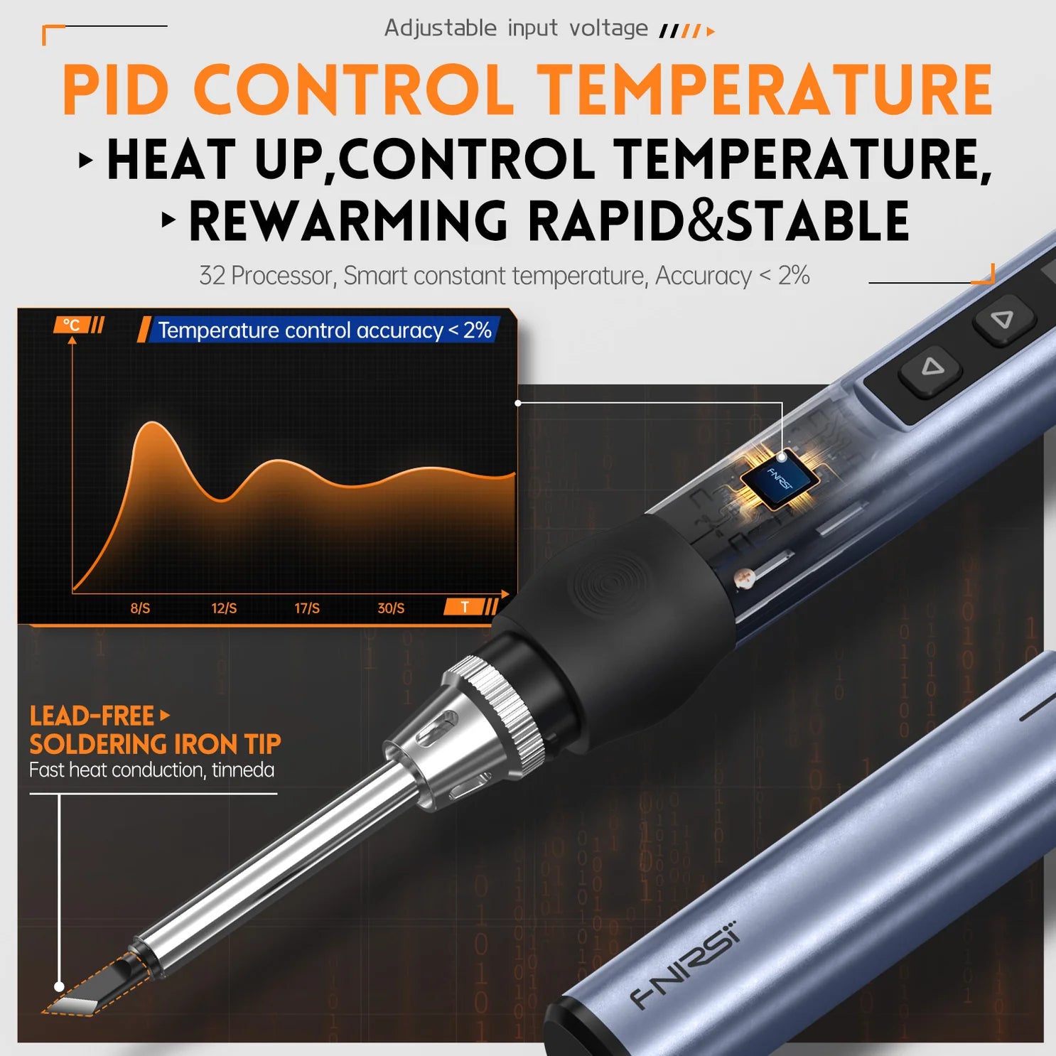Techtonic Hobbies HS-01 Intelligent Soldering Iron