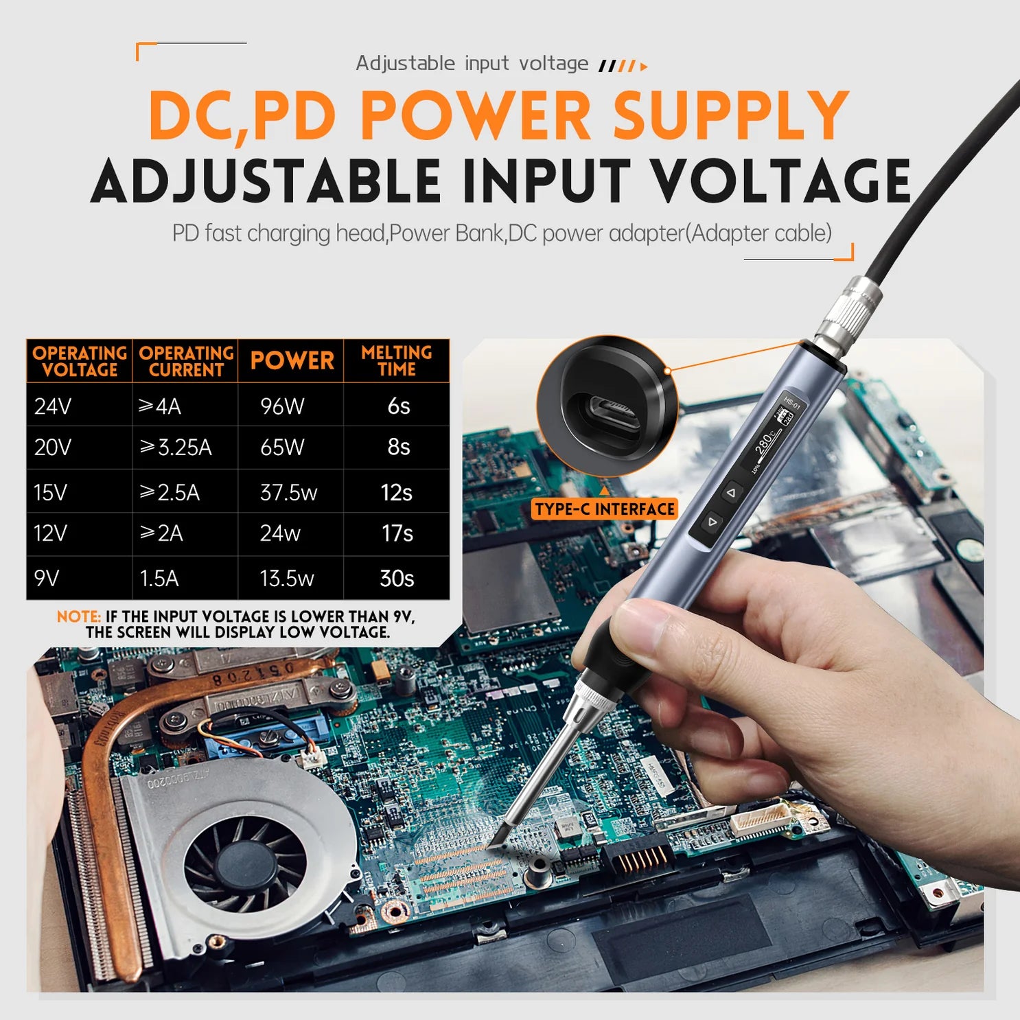 Techtonic Hobbies HS-01 Intelligent Soldering Iron