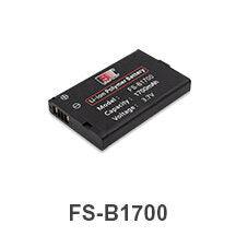 Li-po battery 3.7v 1700mah, for GT2B/GT3C/iT4C - [Sunshine-Coast] - Flysky - [RC-Car] - [Scale-Model]