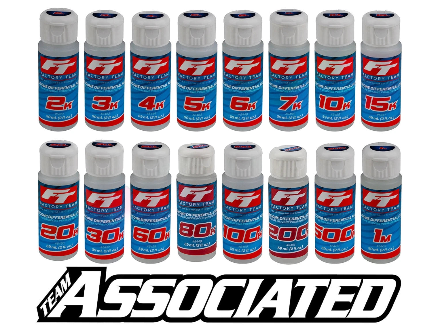Team Associated FT Silicone Diff Fluid | Choose Weight (cSt)