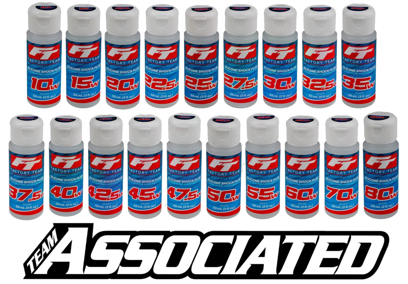 Team Associated FT Silicone Shock Fluid | Choose Weight (wt/cSt)