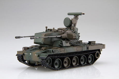 Fujimi 1/72 JGSDF Type 87 Self-Propelled Anti-Aircraft Gun Special Ver (Mi-9 EX-2) Plastic Model Kit