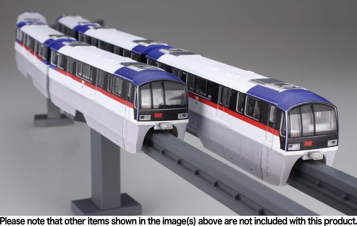 Fujimi 1/150 Tokyo Monorail Type 2000 Old Color Six Car Formation (6-Car Set) (ST-17 EX-1) [91032]