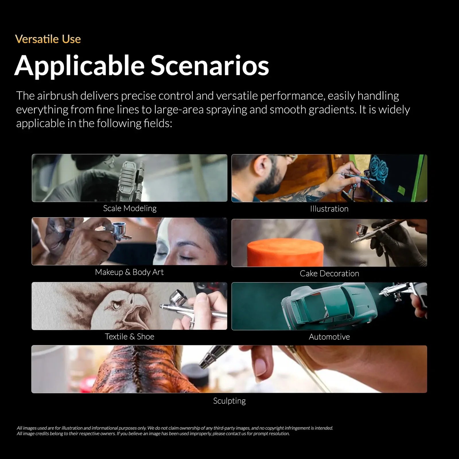 Gaahleri Advanced Series Seeker Airbrush 0.3mm & 0.5mm