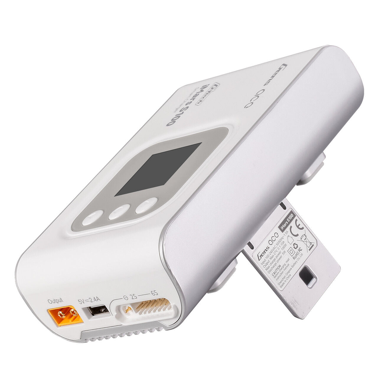 Gens Ace iMars S100 G-Tech AC Balance RC Battery Smart Charger-White