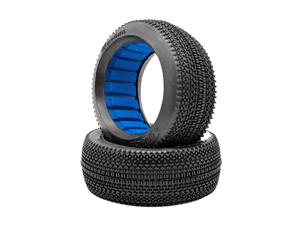 HotRace HAVANA 1:8 Buggy Racing Tires - SOFT Compound (Pair)
