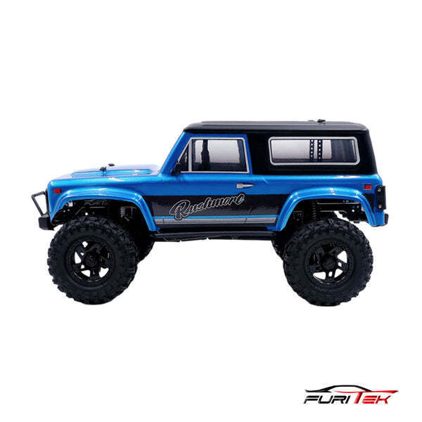 Hobby Plus x FURITEK 1/18 Brushless CR-18P 2024 Rushmore Metallic Cyan RC Crawler