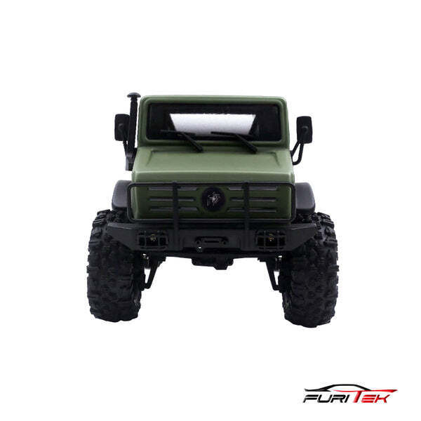 Hobby Plus 1/18 Brushless CR-18P 2024 T-Hunter Matte Green RC Crawler