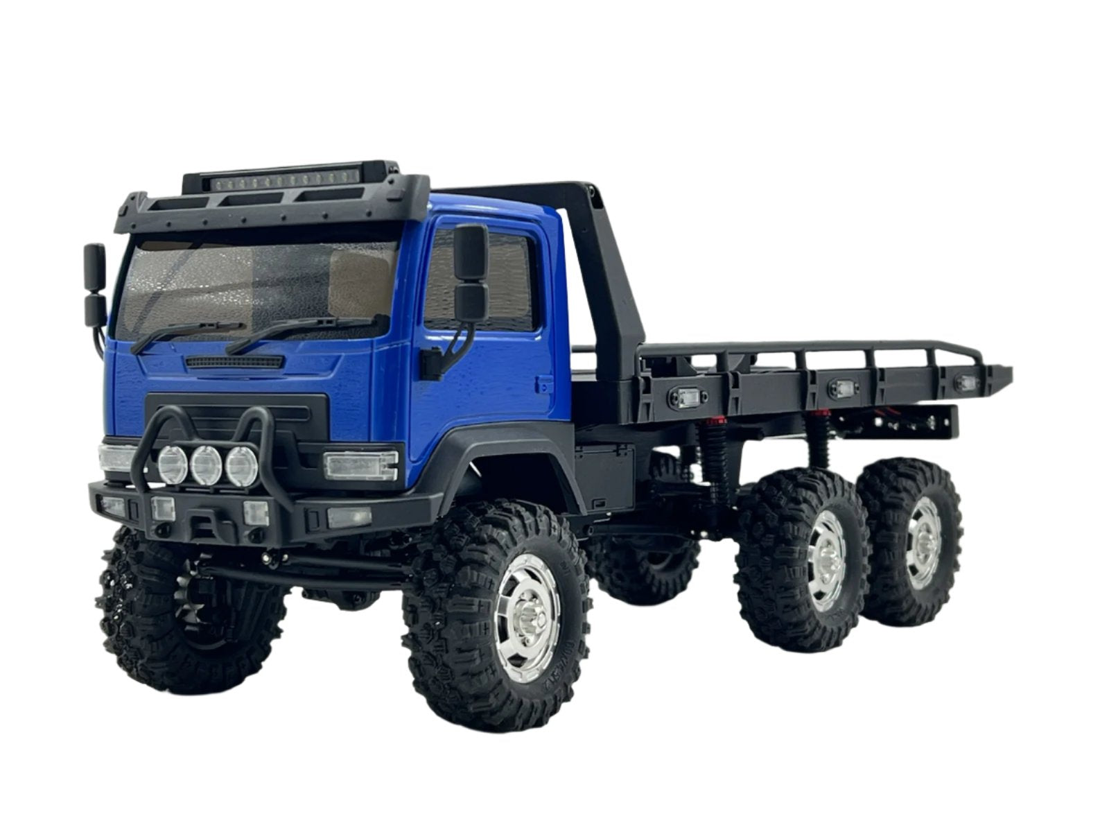 HobbyPlus 1/18 CR-18P 6X6 Flatbed (Blue) Brushed Item No.: HBP1810431