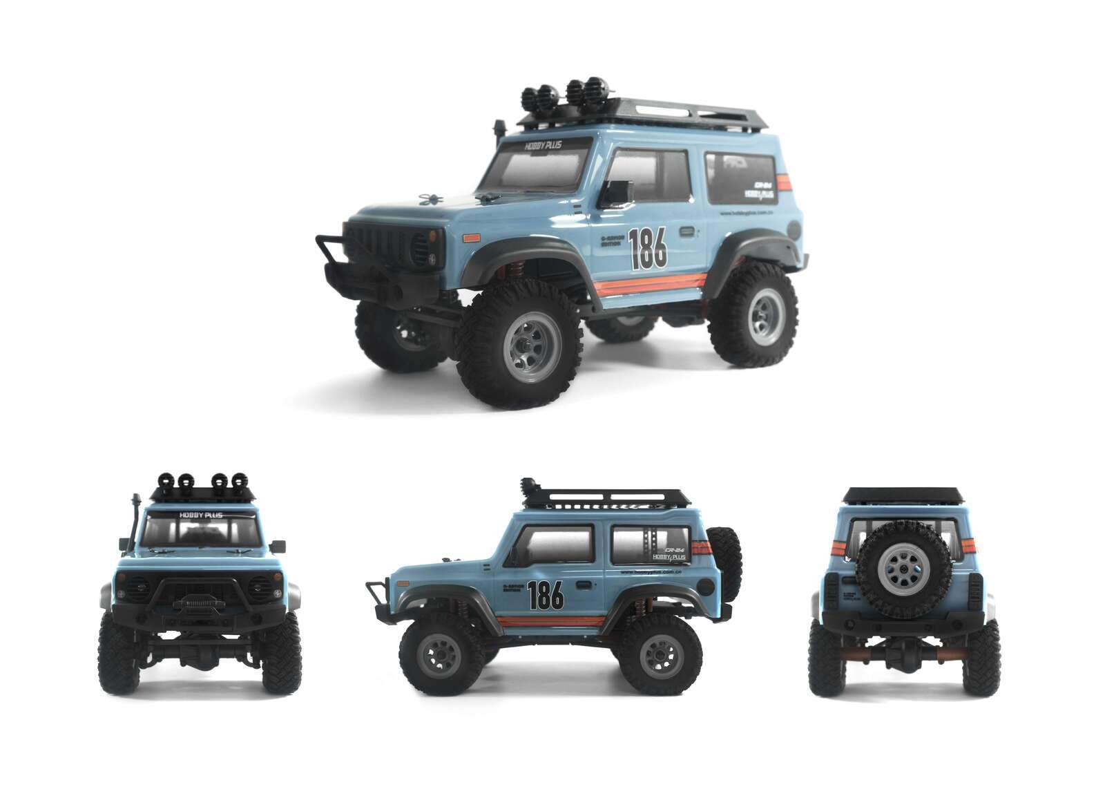 Hobby Plus 1/24 G-Armour RTR Scale Crawler (Light Blue) HBP24-240128