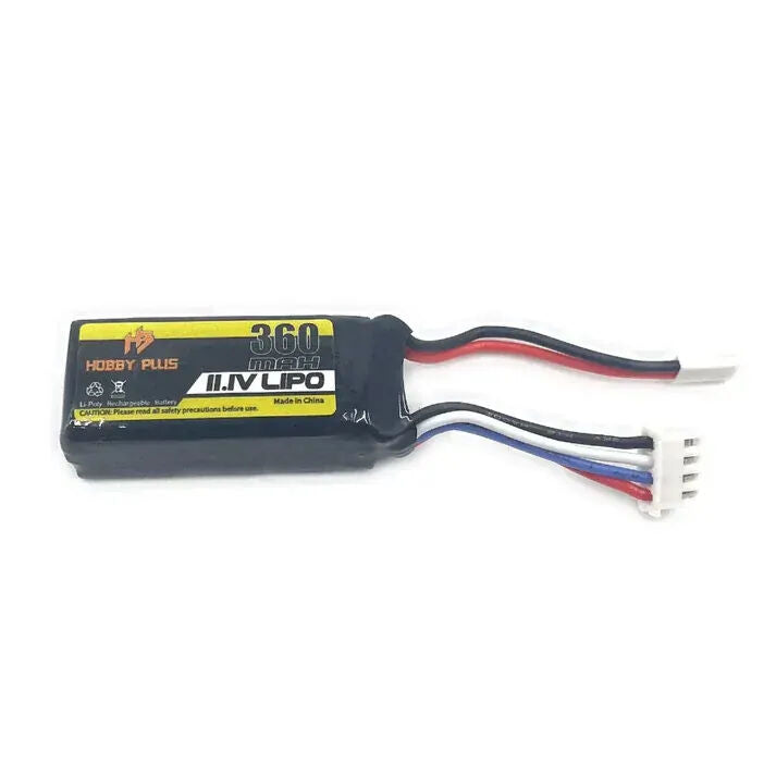 HobbyPlus 11.1V 360mAh 20C LiPo Battery HBP240491