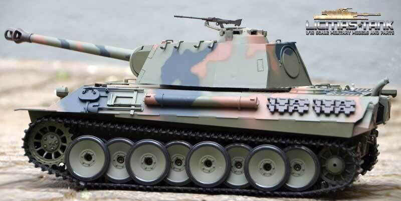 Heng Long 1/16 German Panther RC Tank - 2.4GHz RTR