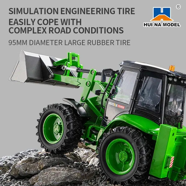 Huina 1579 1:14 Scale RC Backhoe Excavator (HN1579)