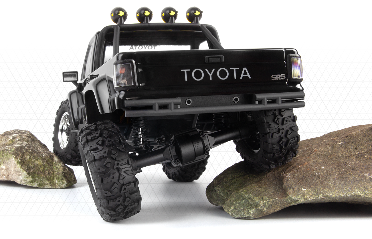 HPI Venture18 1985 Toyota Hilux SR5 - Black Item No.: HPI-160800 (Brushed)