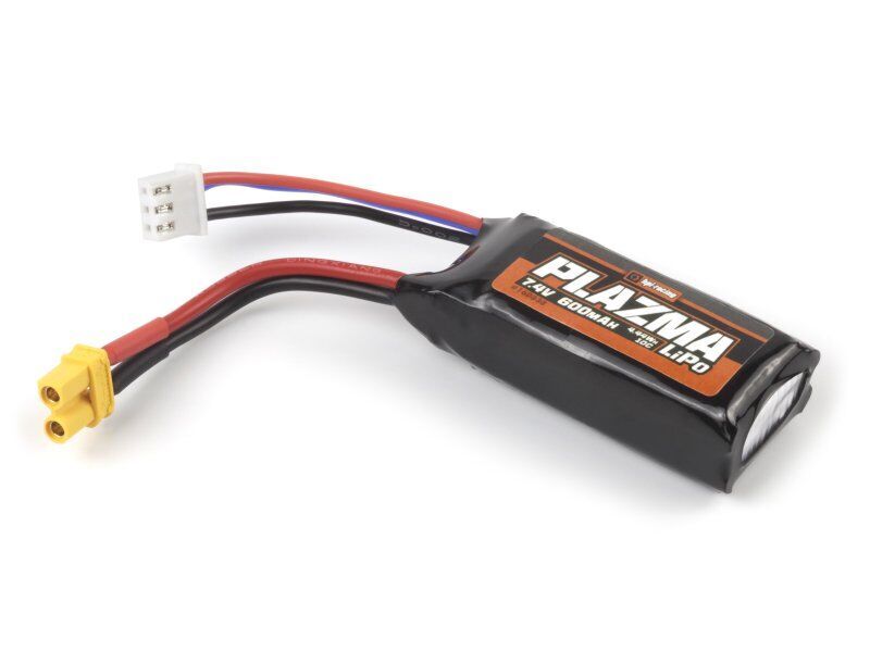 HPI Plazma 7.4V 600mAh 10C LiPo Battery Pack