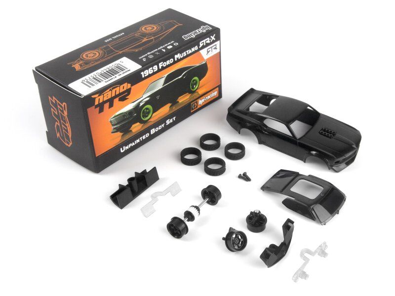 HPI nano-TTR 1969 Ford Mustang RTR-X Unpainted Body Set