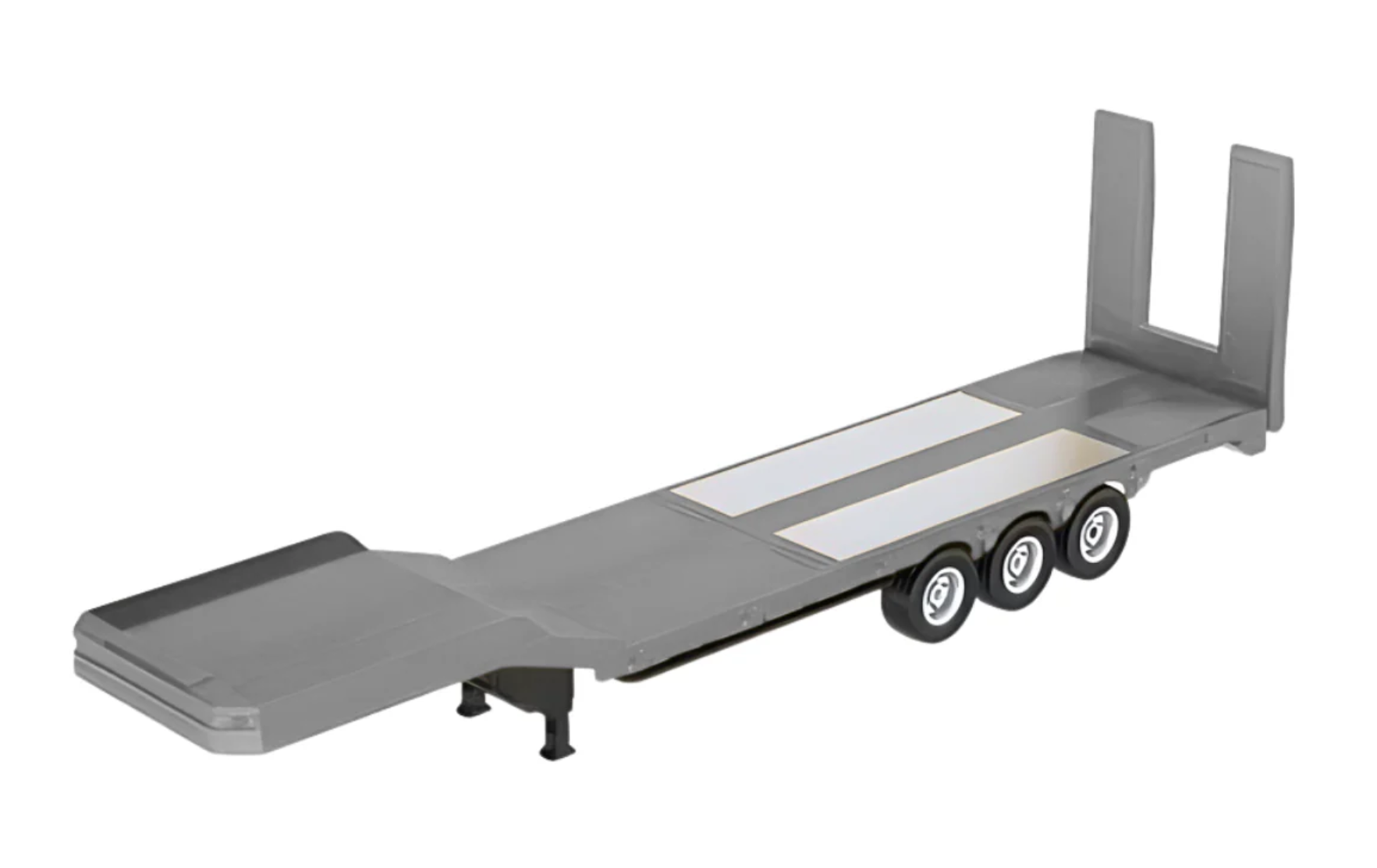 Huina 1502 RC Flatbed Semi Trailer 1/18 Scale for 770S Truck Grey HN1502-G