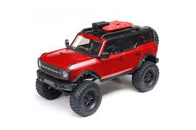 1/24 SCX24 2021 FORD BRONCO 4WD TRUCK BRUSHED RTR, RED - [Sunshine-Coast] - Axial - [RC-Car] - [Scale-Model]