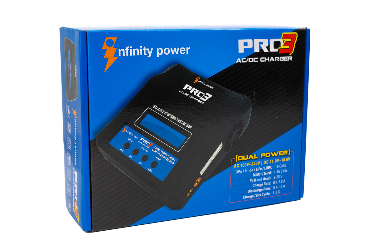 Infinity Battery Controller Infinity Power PRO3 80W RC Battery Charger | Techtonic Hobbies