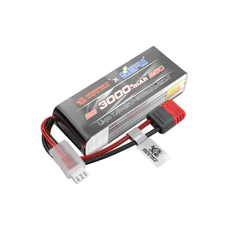 MJX 7.4V 2S 3000mAh 25C Li-Po Battery