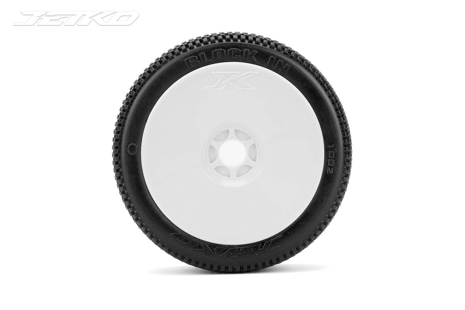 Jetko 1/8 Buggy Block In tires (Medium Soft Insert/Blue Grey) (2Pcs) [1002Ms6201Bg] - [Sunshine-Coast] - Jetko - [RC-Car] - [Scale-Model]
