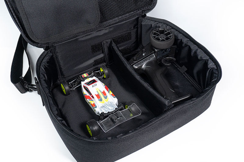 Mini-Z 4×4 / Micro-B Bag, Multifunction Tool, Charger & Mini Car Bag (Taller Ver)