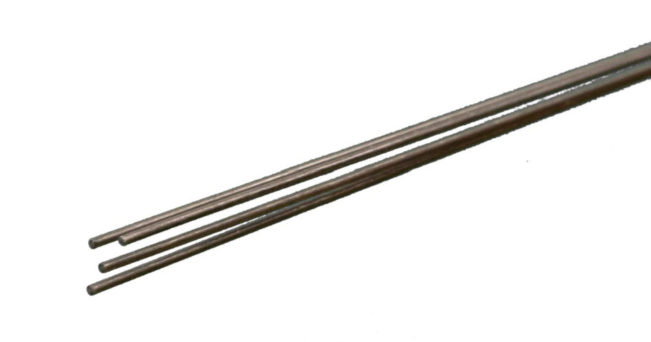K&S 5498 - Music Wire: 0.015" OD x 12" Long (4 Pieces)