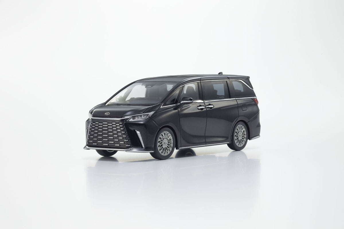 Kyosho 1/43 LEXUS LM 500h Graphite Black Glass Flake  4 Seats/Black Diecast Model Car